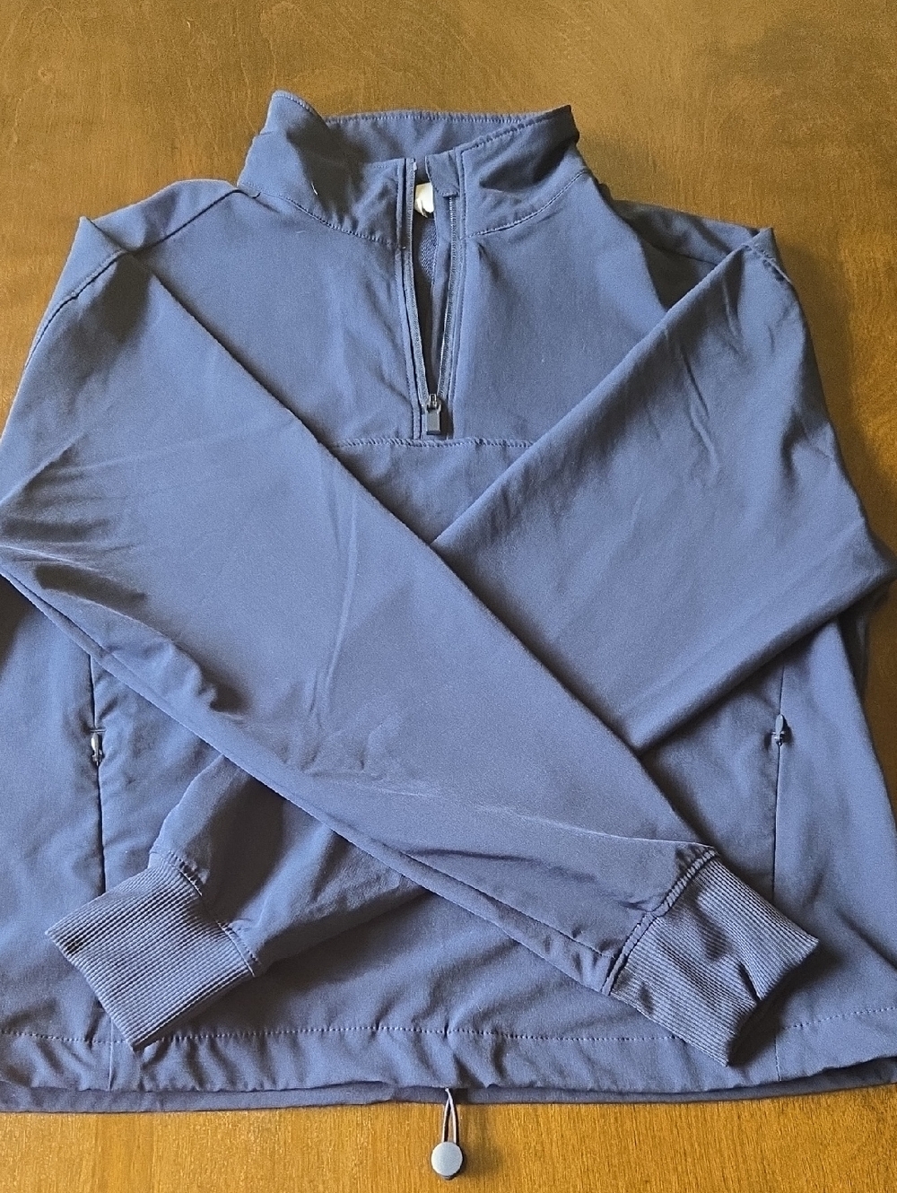 Yogalicious Navy Half-Zip Active Top